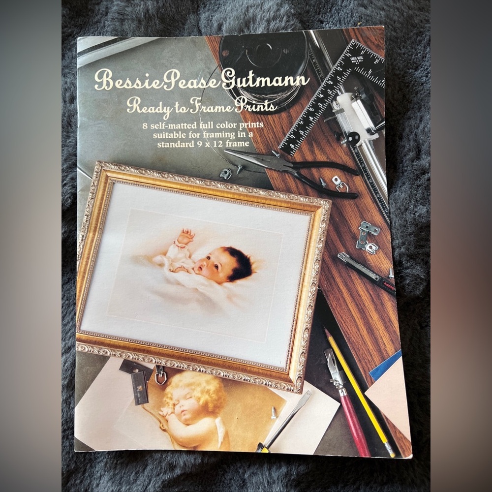 Bessie Pease Gutmann - Set of 8 Ready to Frame Reproduction Prints in a Book